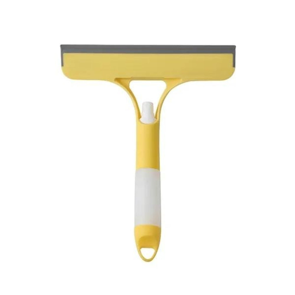 Multi-function Glass Wiper Home Cleaning Brush Sprayer House DealSniper.net Yellow