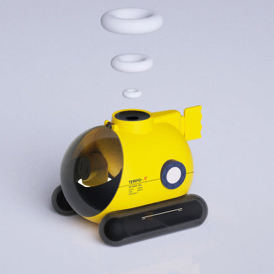 Sound Control Remote Control Submarine Humidifier Creative Gift Home Decor House DealSniper.net Yellow Usb