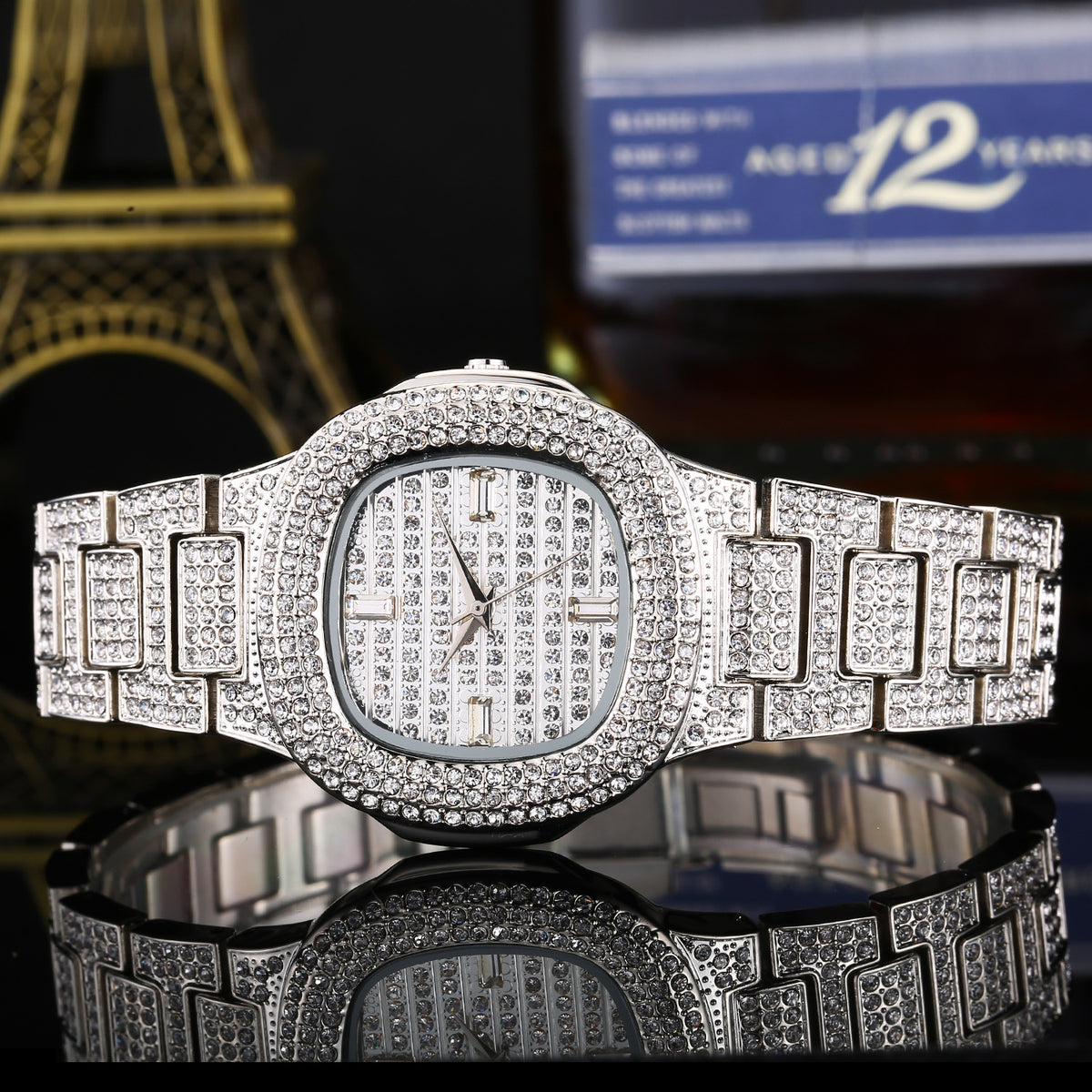 Fashion diamond watch Jewelry DealSniper.net White