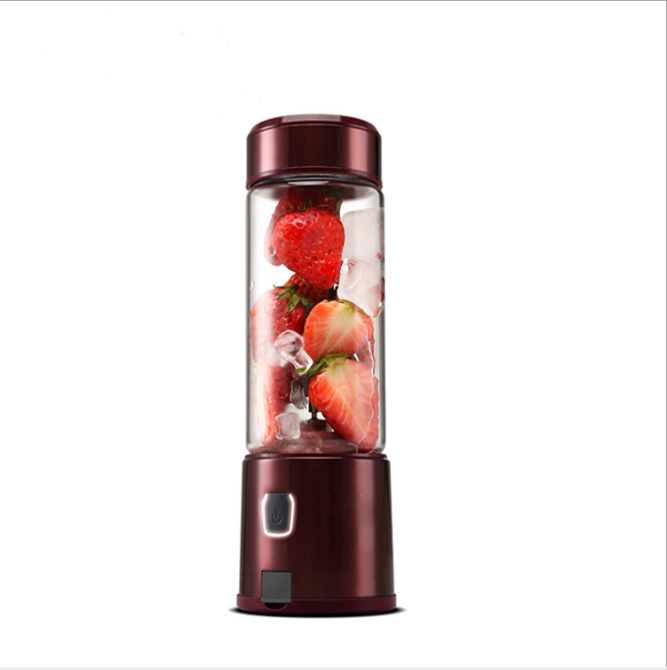 Mini portable electric mixer mixing cup outdoor accompanying cup juice cup Kitchen DealSniper.net Red