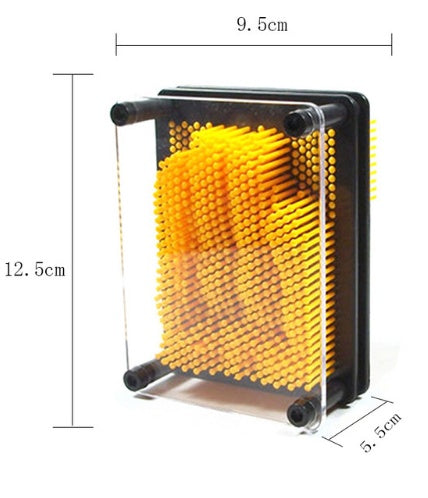 Pin Point Impression 3D Sculpture Frame House DealSniper.net Yellow Small