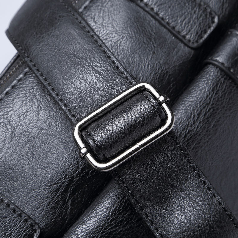 Men's bag shoulder slung portable postman casual British official retro trend travel men's Korean version of the computer bag Travel DealSniper.net