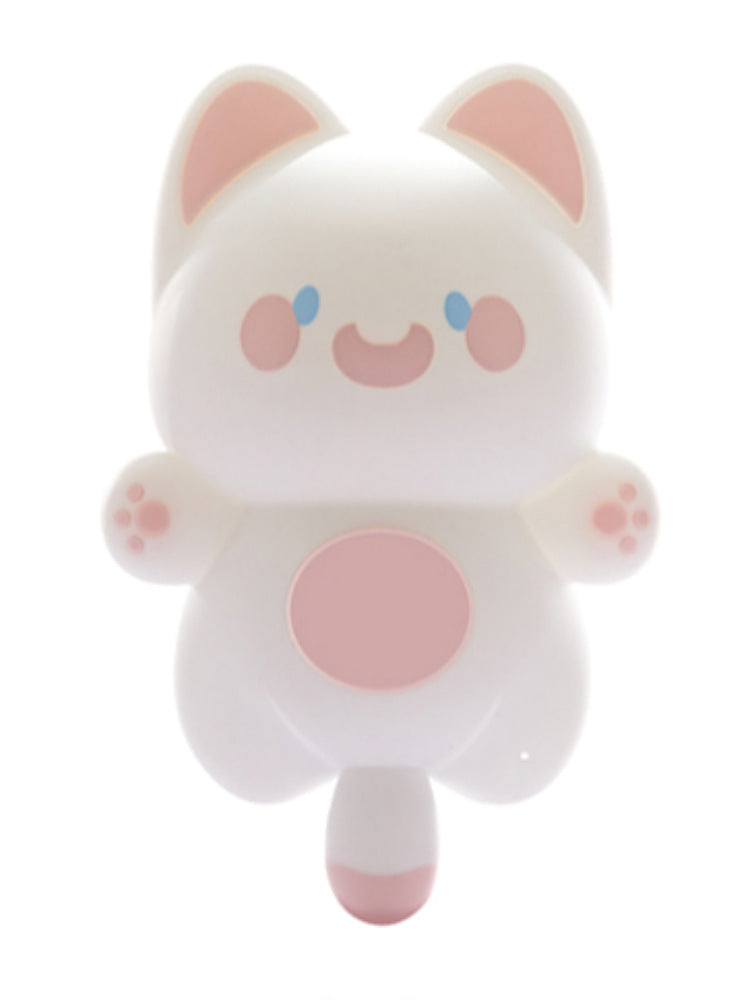 Cartoon USB Charging Soft Light Adjustable Small Night Lamp Home Decor Gym From House Pink Conventional Style