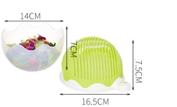 Creative Salad Cutter Fruit and Vegetable Cutter Kitchen DealSniper.net Yellow small