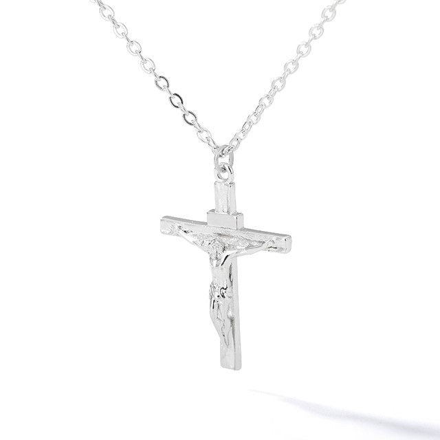 Jewelry Men For Cross Gifts Necklace Party Man Jewelry Gym From House Silver