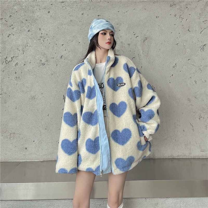 Love Lamb Fleece-lined Warm Reversible Cotton-padded Coat Women DealSniper.net