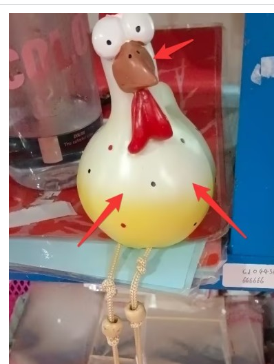 Yard Art Decor Chicken Garden Lawn Plug Hen Rooster Ornaments Garden dealsniper-net Yellow