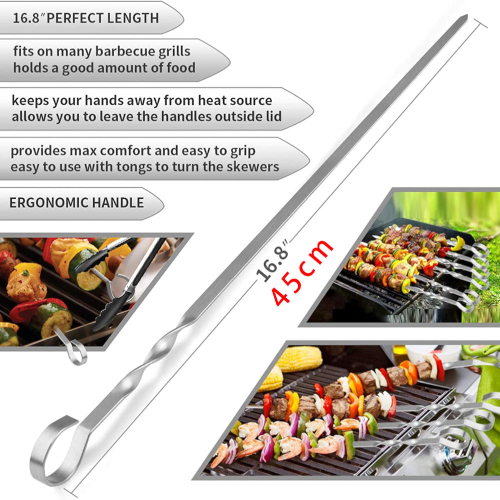 New Stainless Steel 41cm Barbecue Sign Kitchen Gym From House
