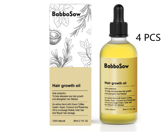 Hair Essential Oil Improve Dryness And Irritability And Nourish Health DealSniper.net natural 4PCS
