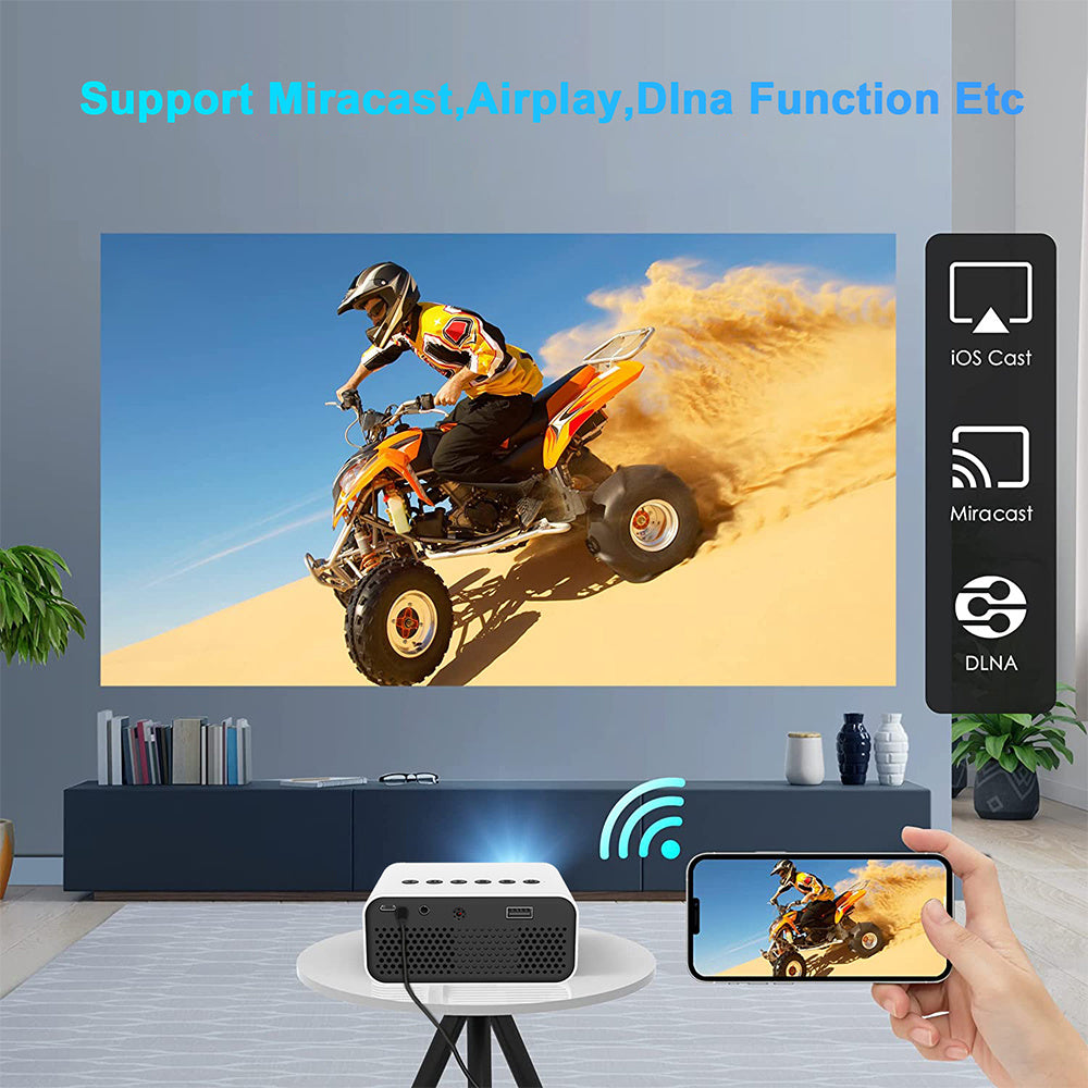 YT500 Home Mini Projector Mini Children's Home Gadgets DealSniper.net