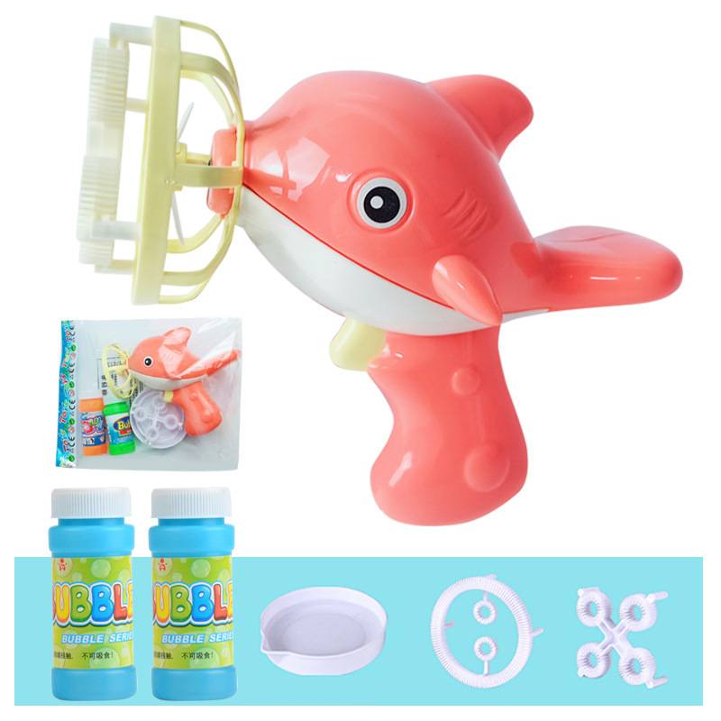 Children's Automatic Bubble Machine Kids DealSniper.net Pink A