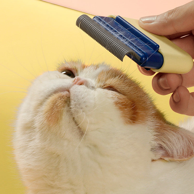 Cat Hair Comb To Remove Floating Artifact Brush For Pets Pets DealSniper.net