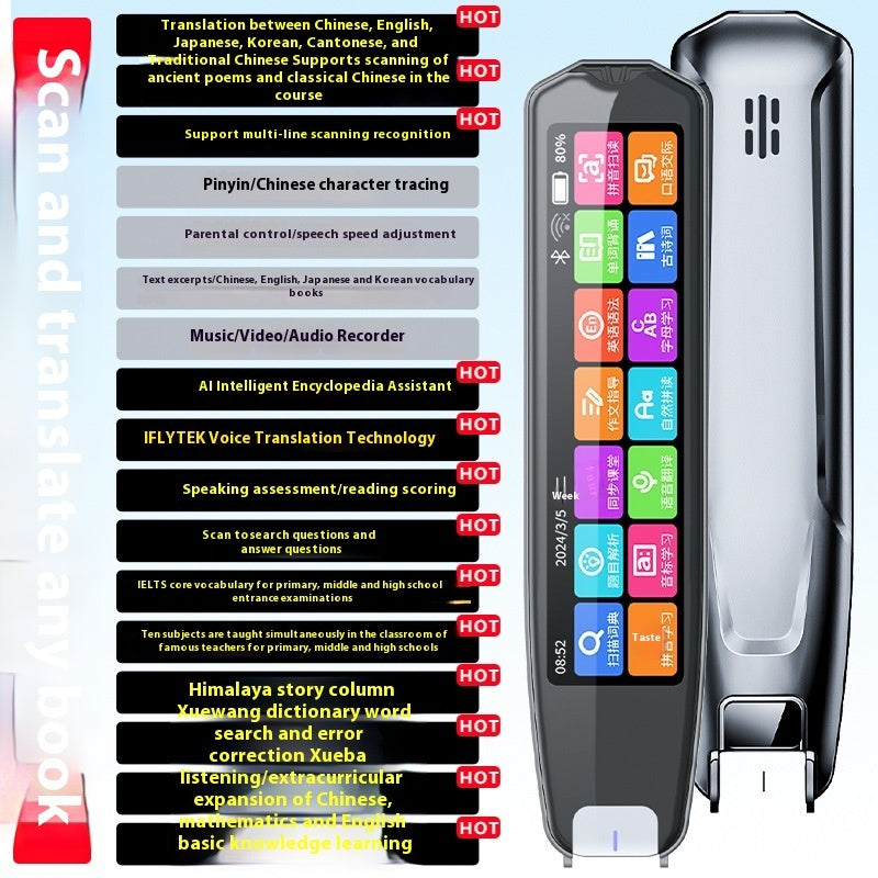 Multi-language Translation Pen Dictionary Pen Electronics DealSniper.net