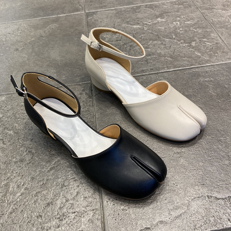 Split Toe Tabi Shoes Womens Heels Women DealSniper.net