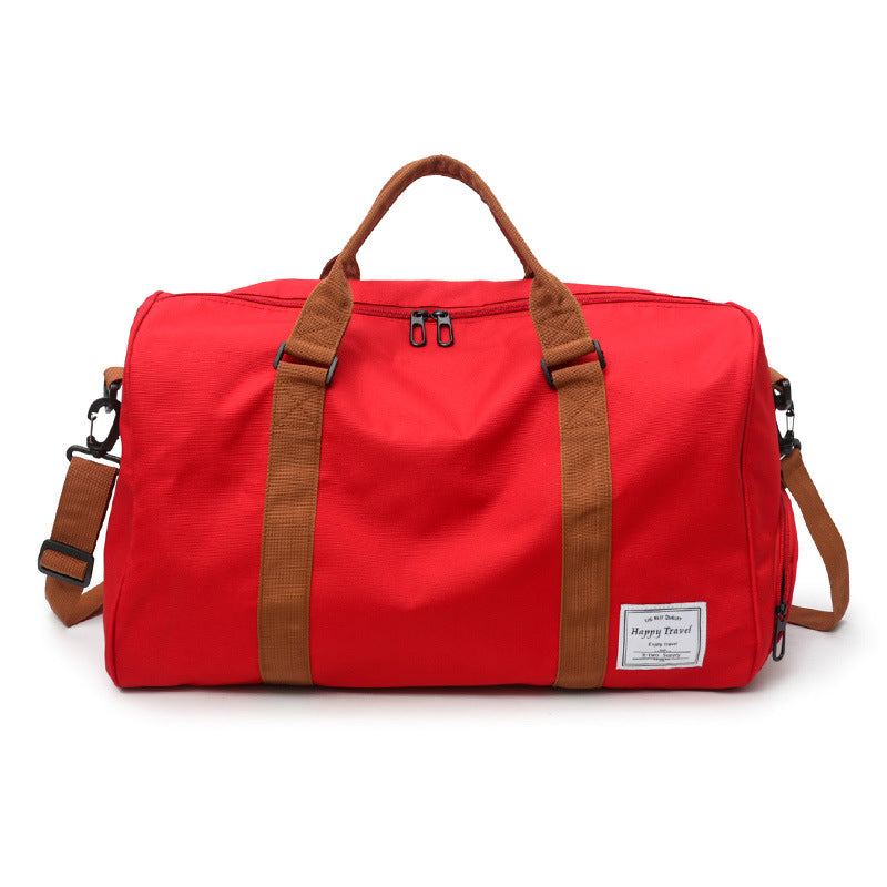 Women Travel Bag Fitness Sports Gym Tote Workout Duffel Bag Travel dealsniper-net Red