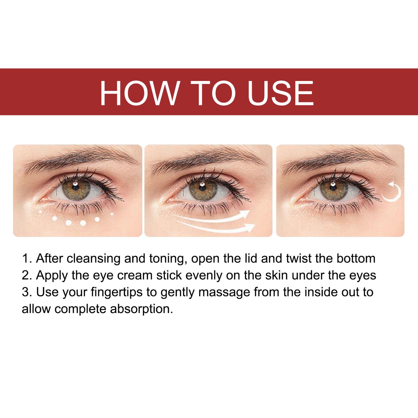 EELHOE Retinol Eye Cream Stick Helps To Reduce Fine Lines Beauty DealSniper.net