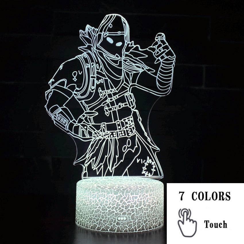 Fortnight Toys NightLight LED Sleep Light Projection Lamp Gifts Holidays dealsniper-net 9 Touch
