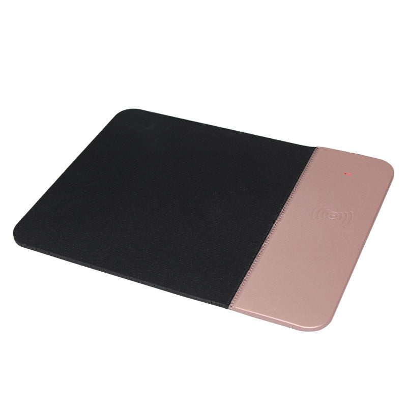 Wireless Charger Rubber Mouse Pad Electronics DealSniper.net Rose gold 5W