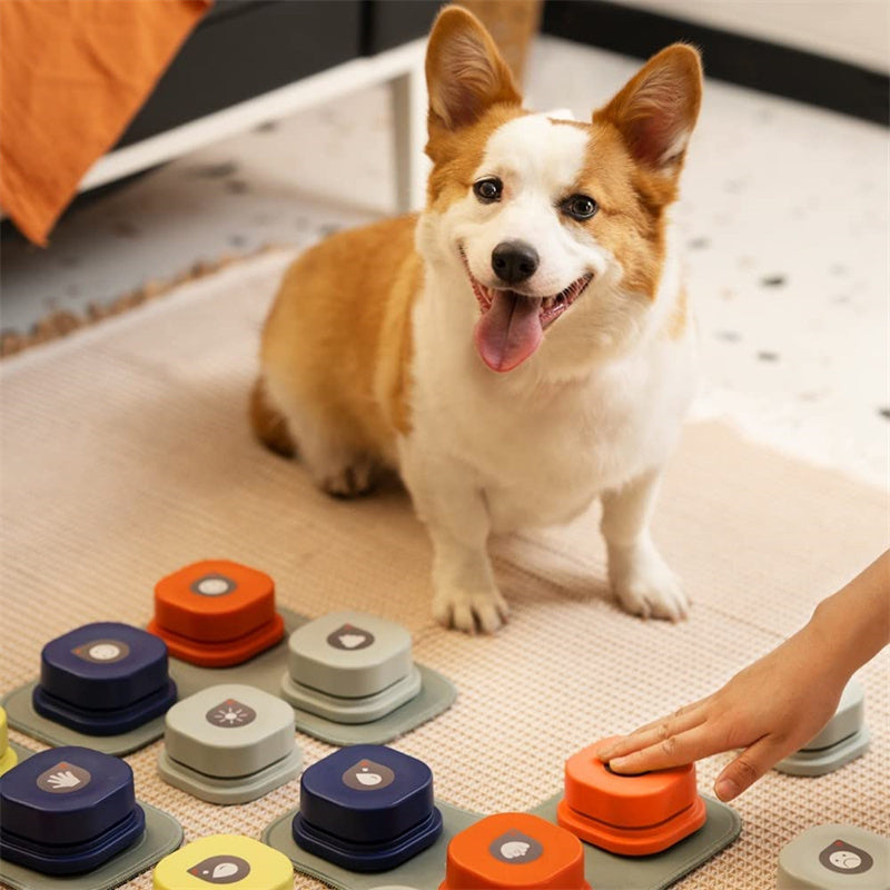 4 Colors Pet Communication Button One-click Prevent Pets DealSniper.net
