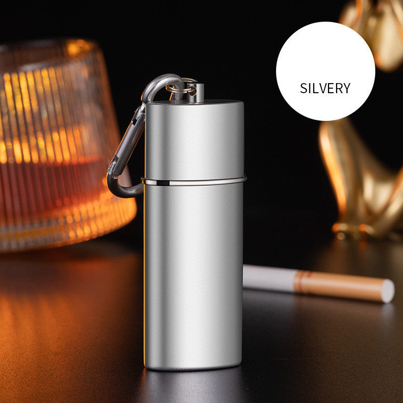 Personalized Portable Women's Ashtray Pendant Key Chain Gadgets DealSniper.net Silver