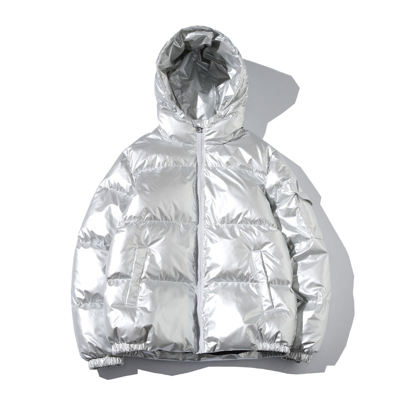 Men's fashion cotton jackets Men DealSniper.net Silver 3XL