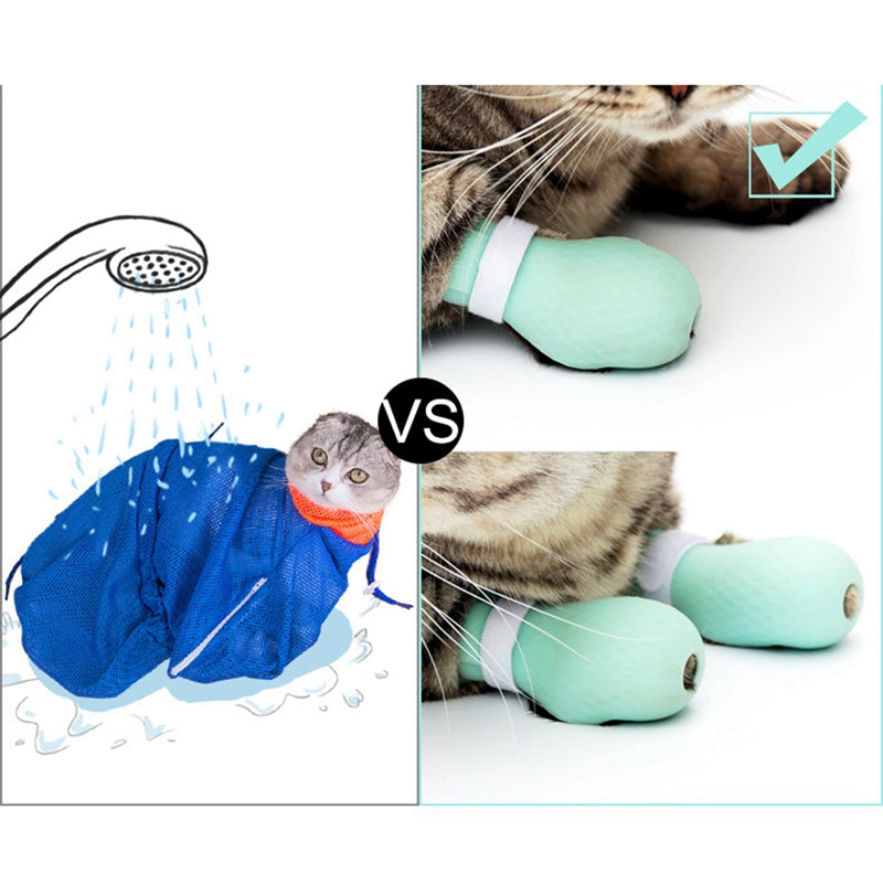 Wash cat feet set cat bath supplies hold cat artifact Pets Gym From House