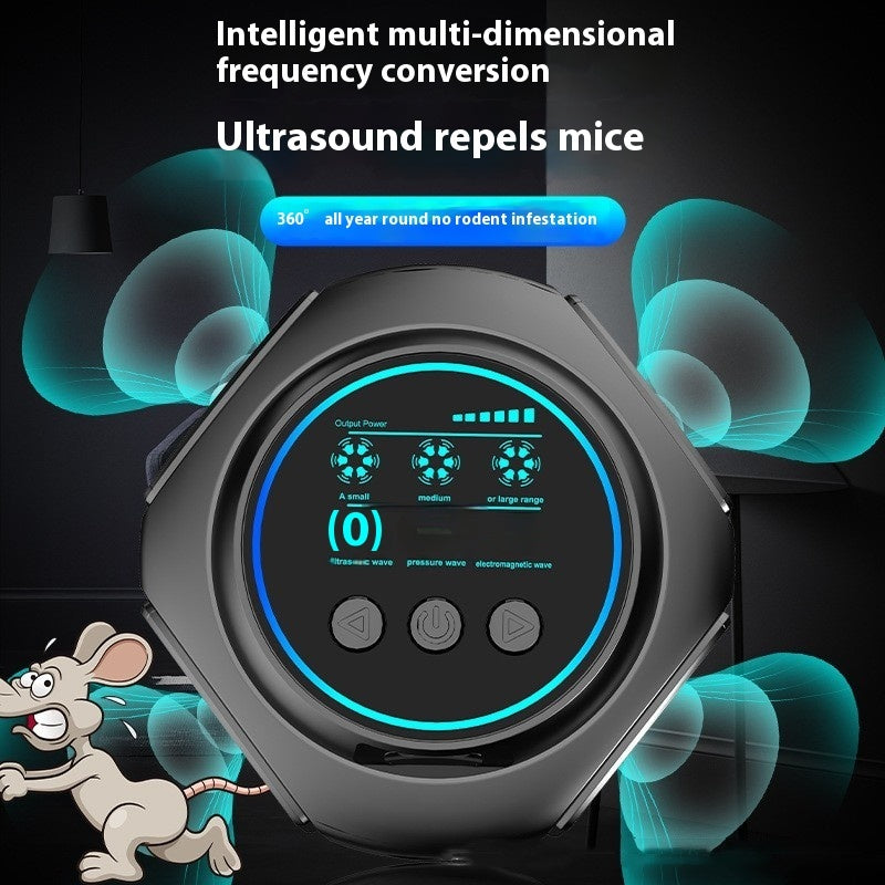 360 Degrees Mouse Expeller Home Indoor Ultrasonic Pest Repeller House DealSniper.net