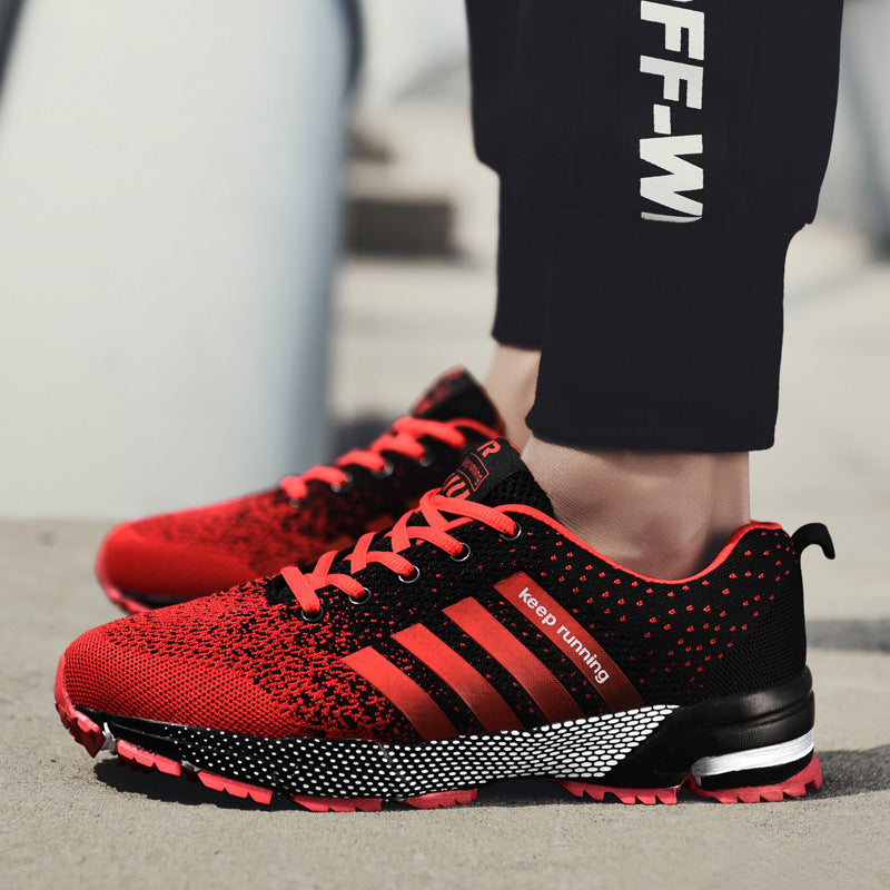 Men's Sports Casual Shoes Fly Woven Breathable And Lightweight Men DealSniper.net