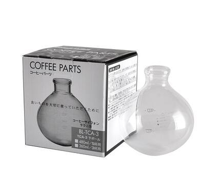 Siphon Coffee Maker Tea Pot Vacuum Coffeemaker Glass Machine Kitchen DealSniper.net Glass pot for 3people