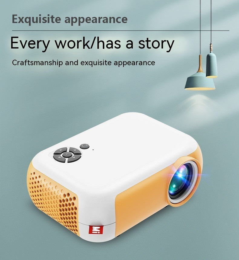 Mini A10 Same Screen With Mobile Phone Cross-border Projector Home Electronics DealSniper.net