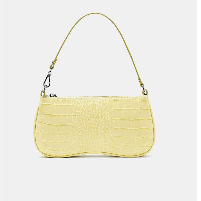 pattern single shoulder bag Women DealSniper.net Yellow
