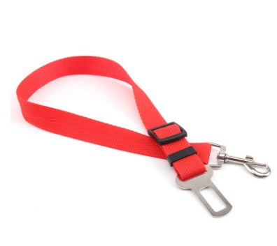 Fixed Strap Polyester Dog Strap Dog Leash Dog Leash Pets DealSniper.net 70cm Red