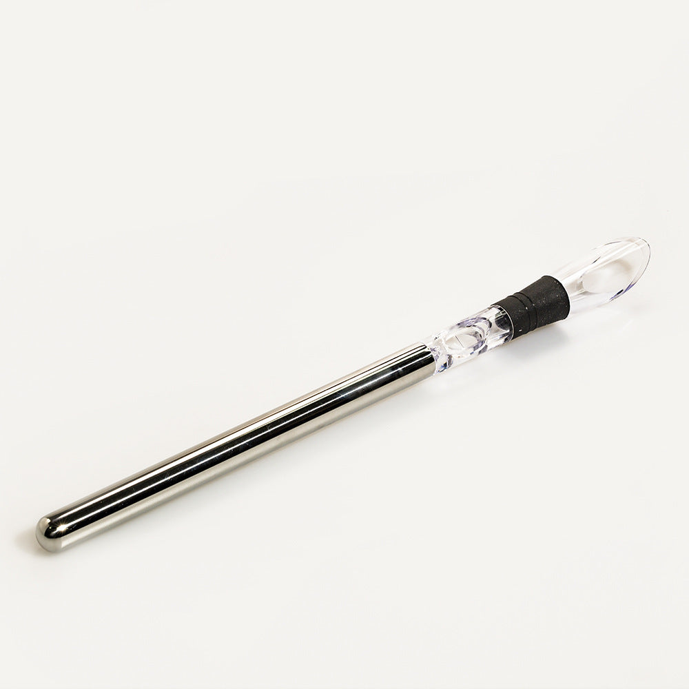 Wine Bottle Cooler Stick Stainless Steel Wine Chilling House DealSniper.net Silver Naked packing
