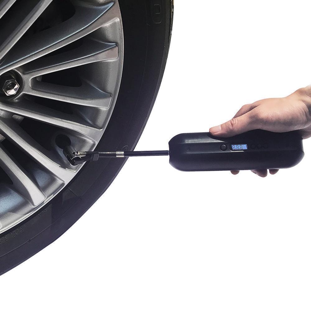 Bike Electric Inflator Bicycle Cycle Air Pressure Vehicle DealSniper.net