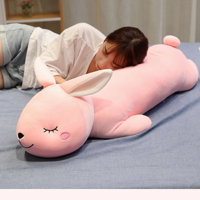 Fashion Simple Lying Rabbit Plush Toy Kids DealSniper.net