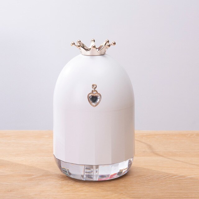 Seven color humidifier, small creative new product, water supplement, Electronic dealsniper-net White USB