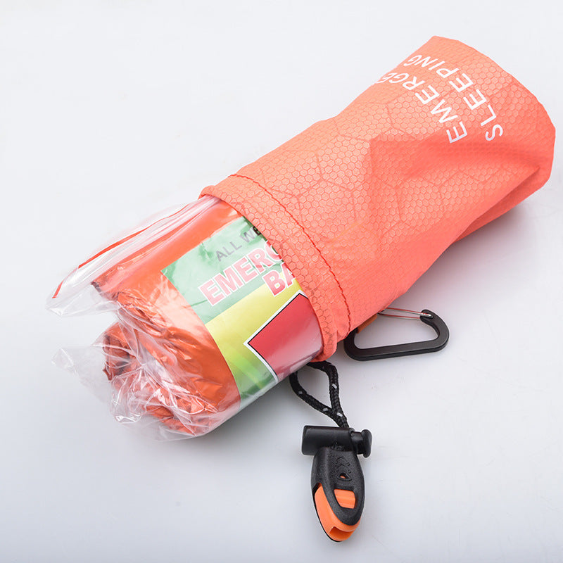 First-aid Tent Insulation Mat Outdoor DealSniper.net Orange With whistle bag