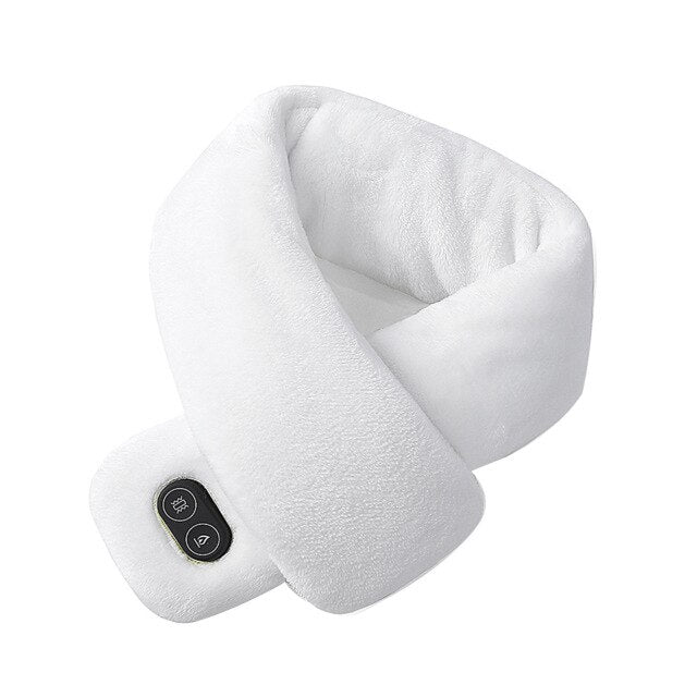 Women Men Soft Temperature Control Pain Relief Cervical Massage Health dealsniper-net White