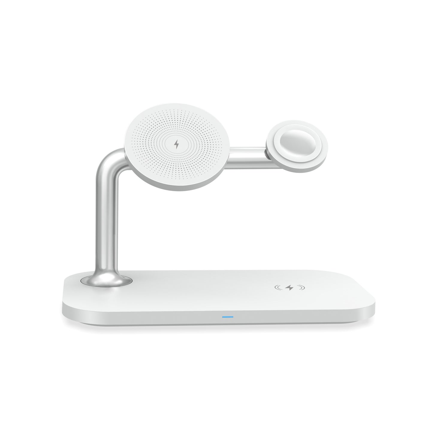 Cross-border Three-in-one Magnetic Wireless Charger Electronics DealSniper.net White