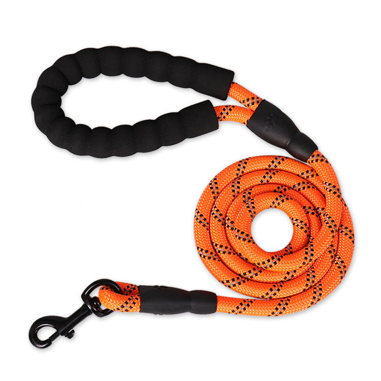 Reflective Dog Leash Nylon Pet Dog Leash Rope Pets DealSniper.net Orange