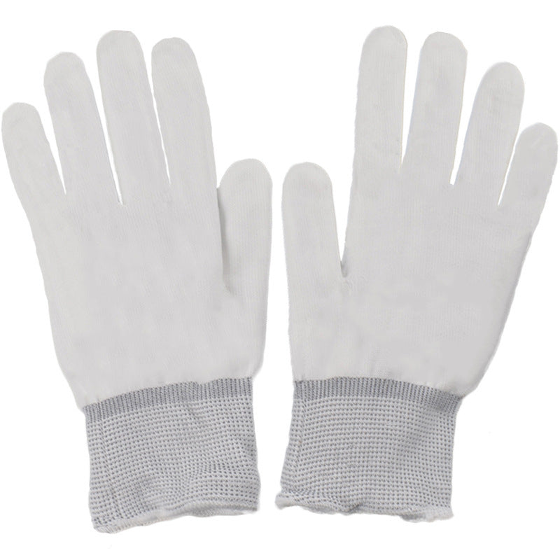 Led Glowing Gloves Rainbow Glowing Gloves Holidays DealSniper.net White adult 1pair