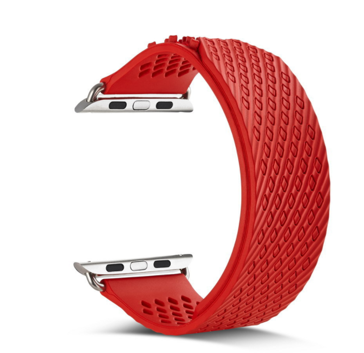 Sports breathable sports strap Sports DealSniper.net Red 38 40mm