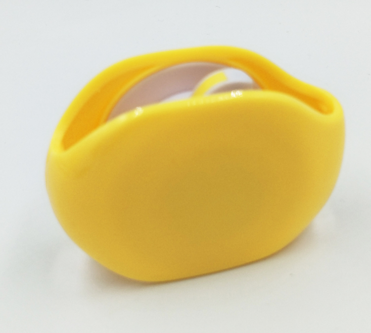 Automatic Earphone Retractor Reel-type Push-type Telescopic Multi-function Data Storage Box Winder Phones DealSniper.net Yellow 1 pc