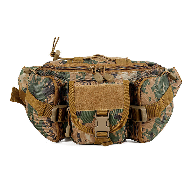 Outdoor military fan tactical belt bag Men DealSniper.net Jungle Digital