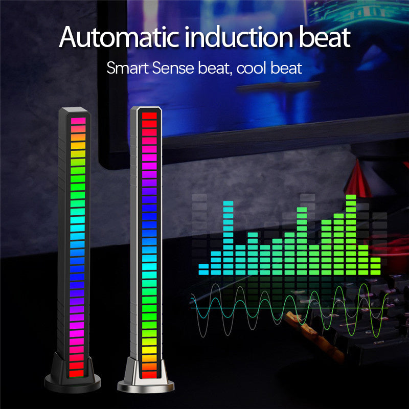 LED Strip Light Sound Control Pickup Rhythm Light Music Home Decor DealSniper.net