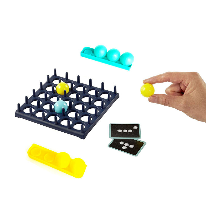 Throw Ball Bouncing Competition Table Game Children Toys Kids DealSniper.net