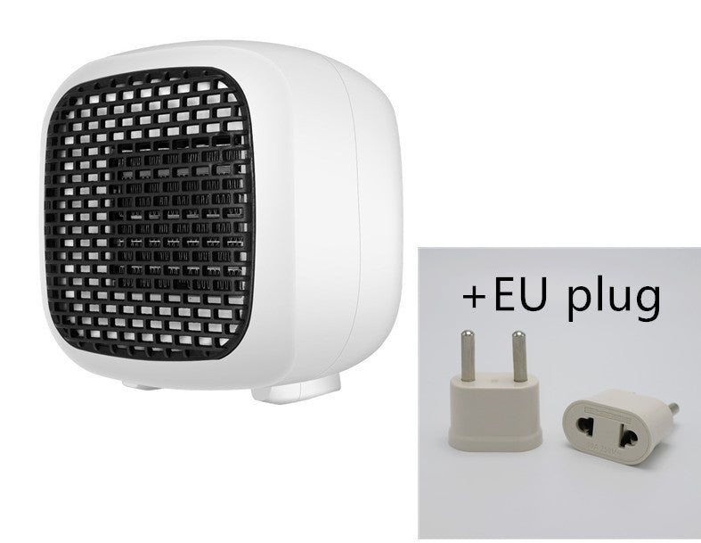 New Desktop Heater Mini Portable PTC Ceramic Gadgets Gym From House White EU plug