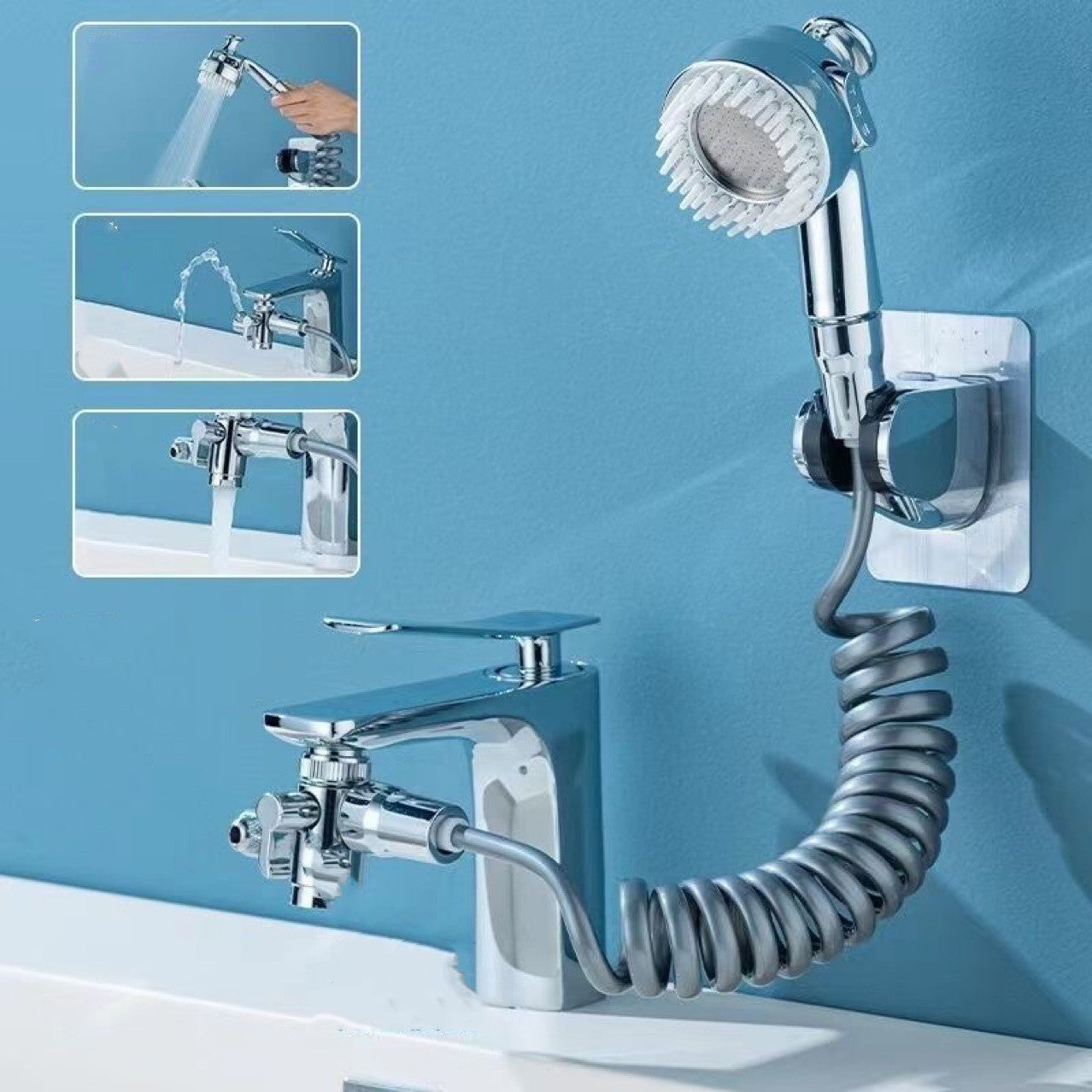 Multi-function Faucet Conversion Head Diverter Valve Kitchen DealSniper.net