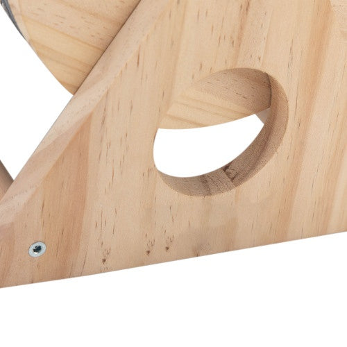 Wooden Cat Scratch Post 360 Degree Rotating Cat Scratch Pets DealSniper.net