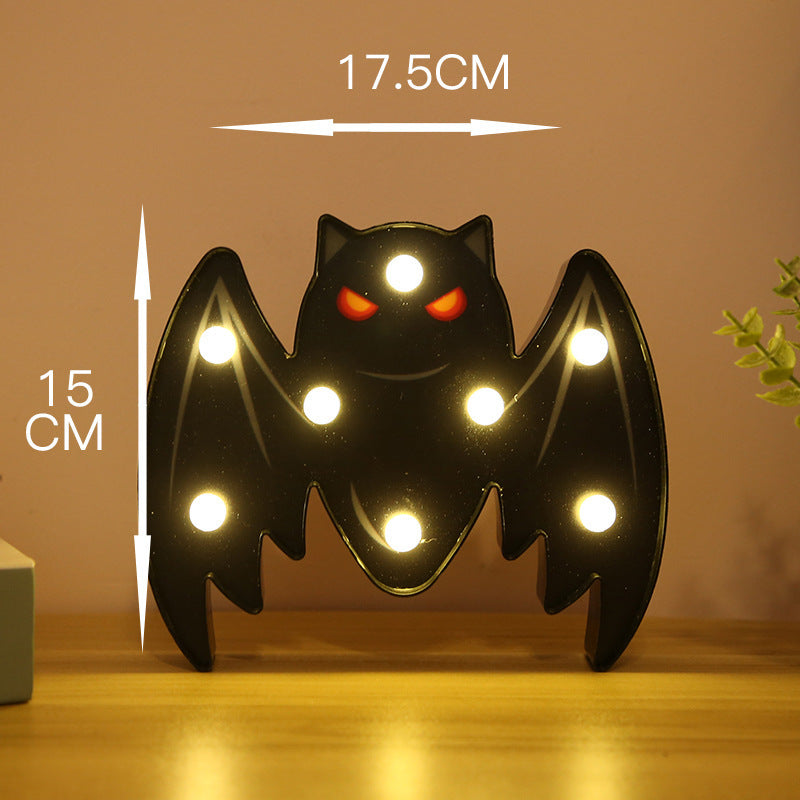 Halloween Lights Decoration LED Light Pumpkin Spider Bat Holidays DealSniper.net Staring bat